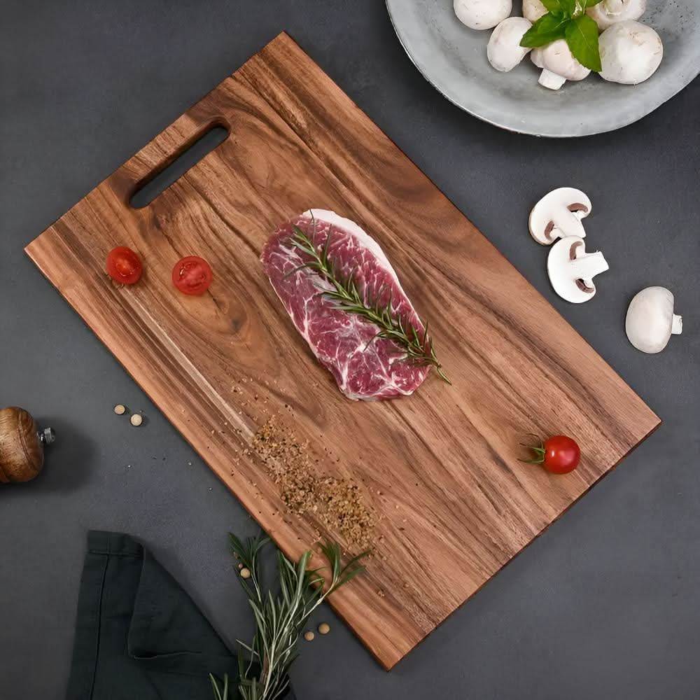 Wooden Chopping Boards, Acacia Wood Chopping Board with Handle