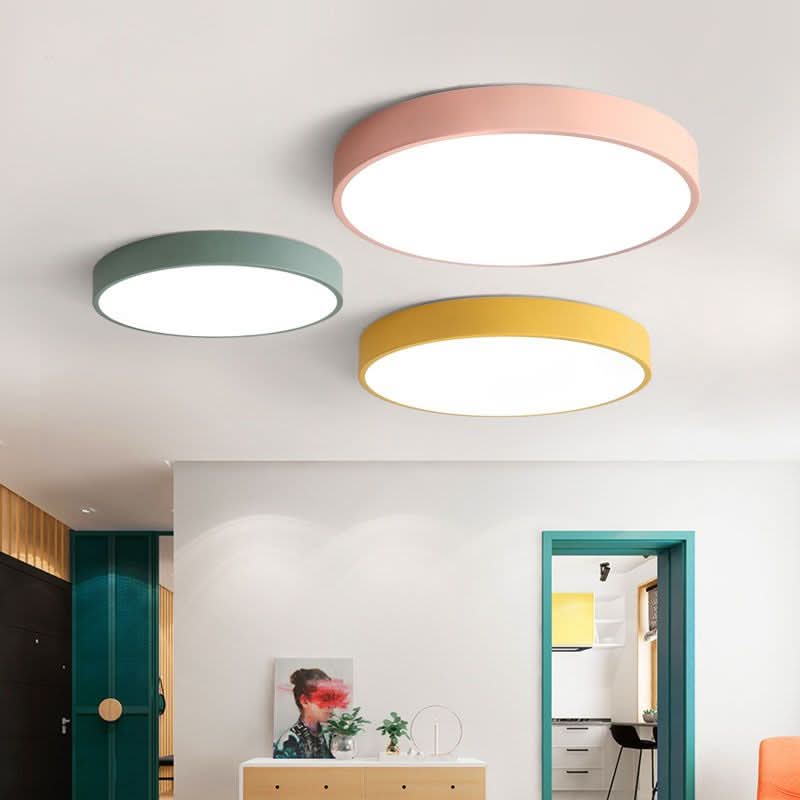 LED Ceiling Lights, Modern Ceiling Lamp for Bedroom and Office, Hallway Ceiling Light 30 to 50 cm in 5 Colours_02