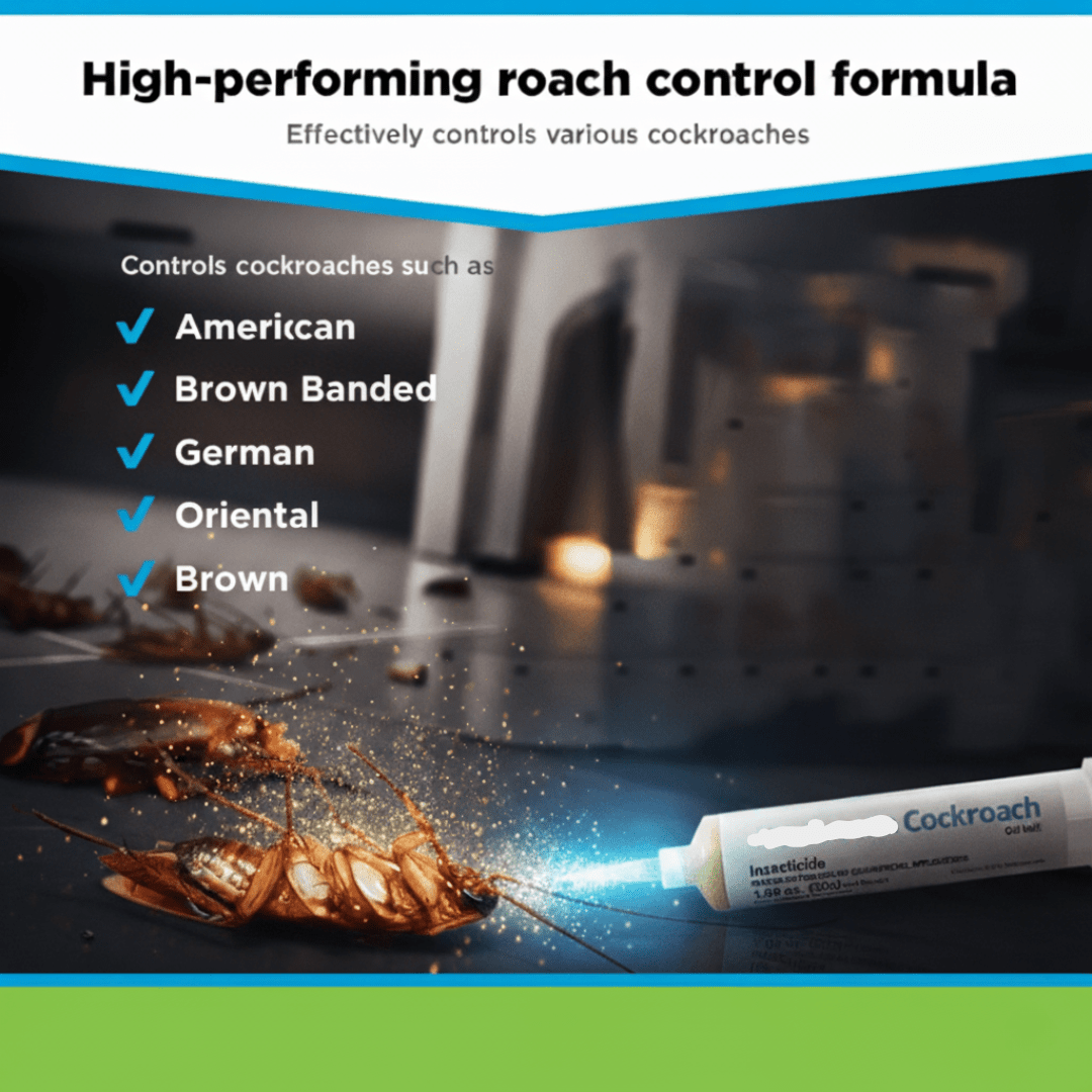 Cockroach Gel Bait with Indoxacarb, Cockroach Killer Gel 30 g – image 6