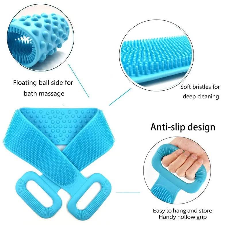 Silicone Body Scrubber for Bath, Exfoliating Scrubber and Body Brush, Shower Scrubber, Bath Accessories for Smooth Skin_03