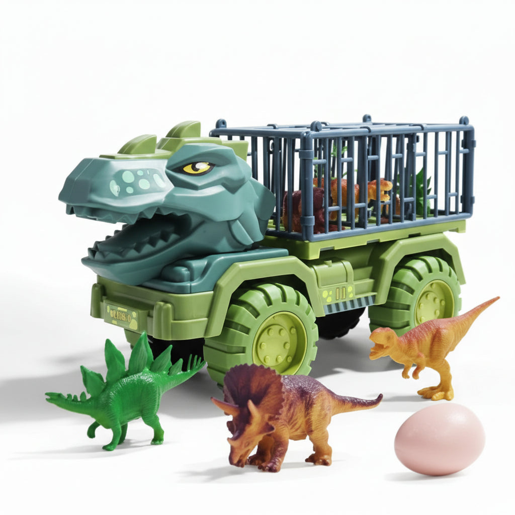 Dinosaur Toys, T Rex Toy Truck with Movable Excavator Arm – image 7