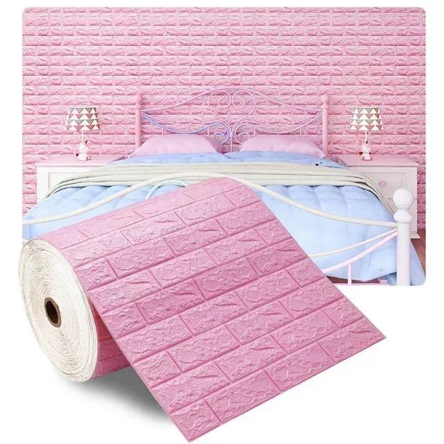 3D Wall Panels Self Adhesive, Waterproof Bathroom Wall Panels, Brick Effect PVC Wall Panels for Kitchen and Living Room_10