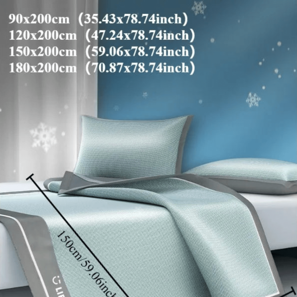 Cooling Mat for Bed Breathable Summer Mat, Washable Cooling Pad for Sofa and Guest Room, Cool Sleep Mat_03