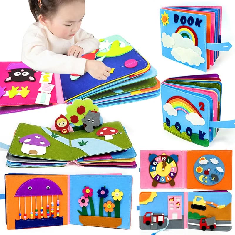 Montessori Busy Board, Infant Sensory Toys, Toddler Toys for 3D Learning and Discovery, Baby Gifts for 1 Year Old_04