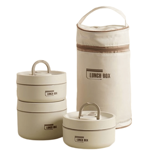 Insulated Lunch Box, Stainless Steel Lunch Box with Thermal Carry Bag – image 20