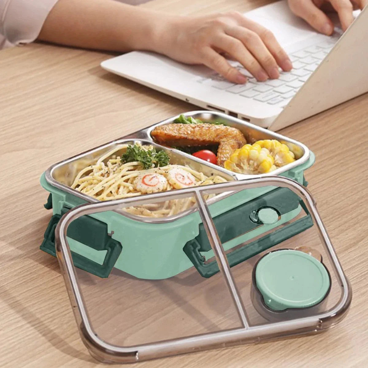 Insulated Food Container with Leak Proof Lid, Insulated Lunch Box for Warm Meals on the Go – image 6