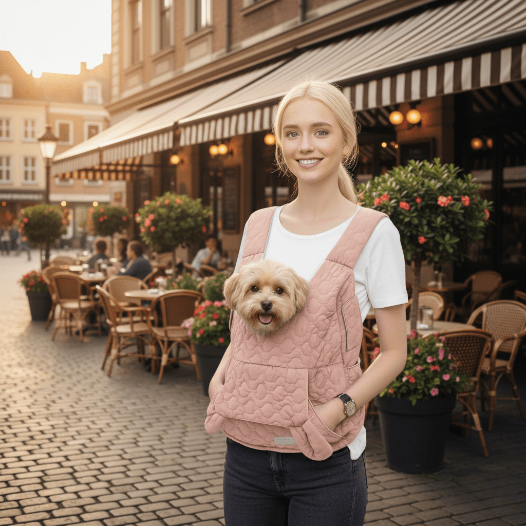 Cat Carrier Foldable, Dog Carrier Bag for Small Dogs, Water Repellent Pet Carrier with Shoulder Strap up to 7 kg