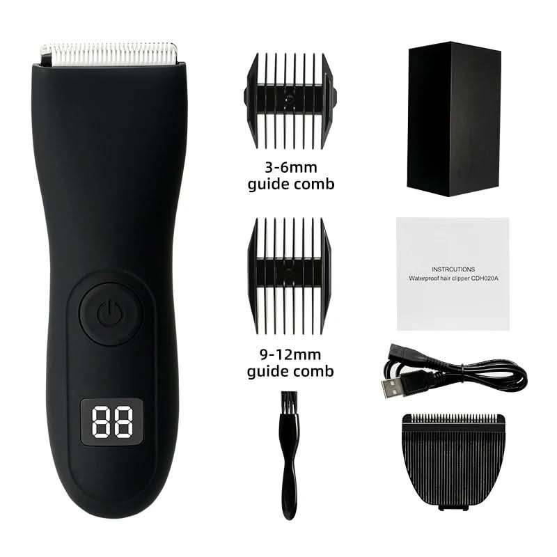 Beard Trimmer, Wet and Dry Electric Trimmer for Neckline and Sideburns – image 7