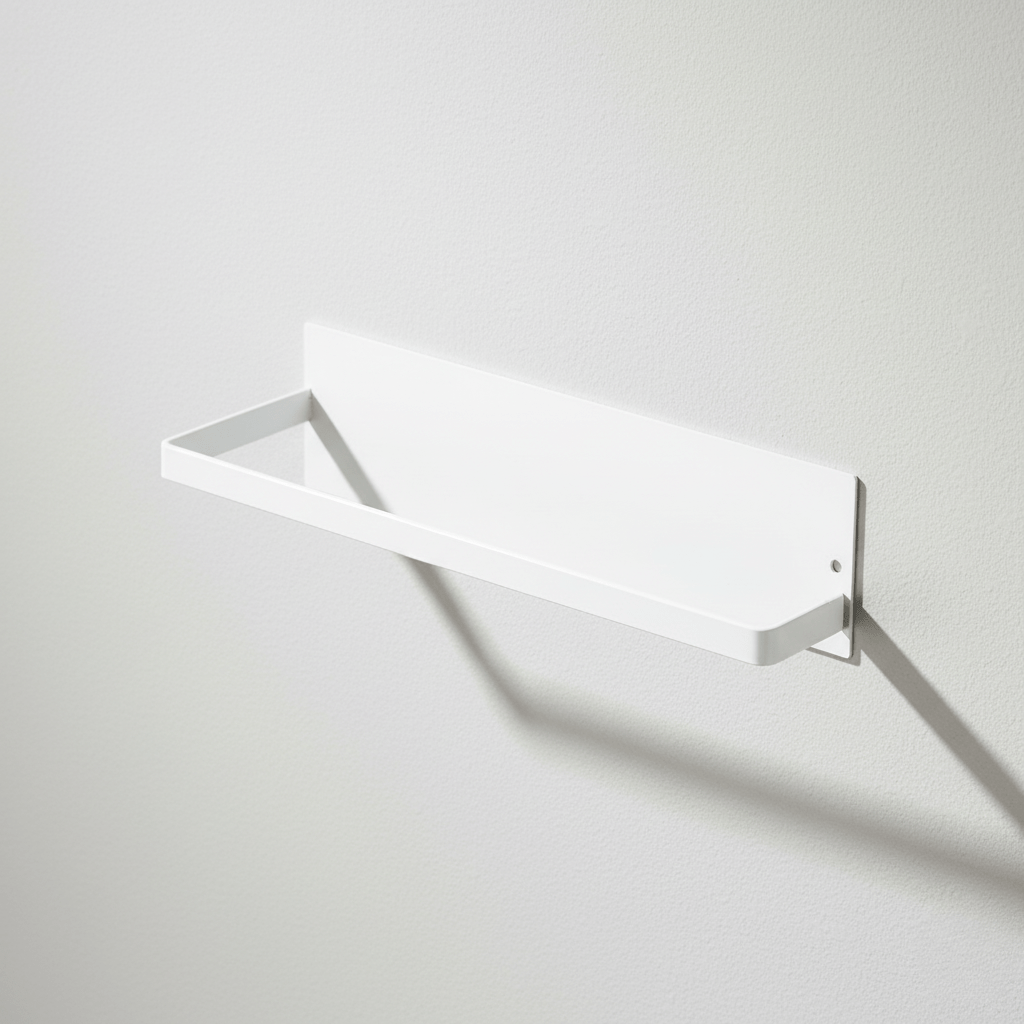 Kitchen Roll Holder Wall Mounted, Iron Kitchen Towel Holder in White or Black – image 13