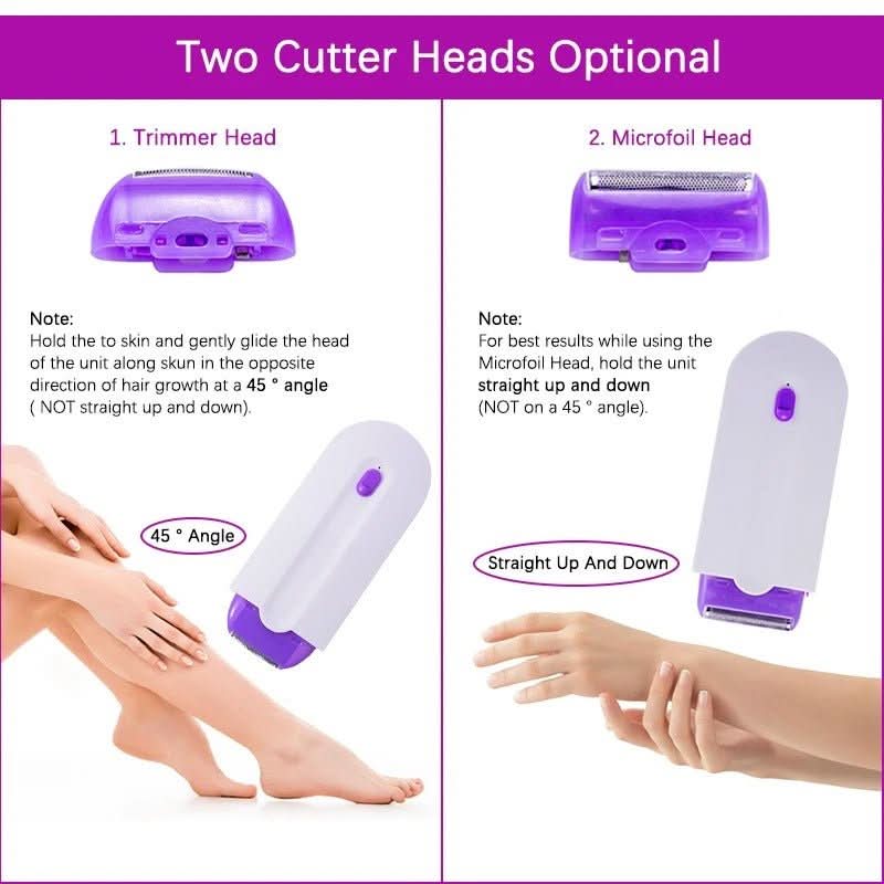 Womens Razor for Sensitive Skin, Painless Ladies Razor for Smooth and Soft Skin, Hair Removal for Women and Men_05