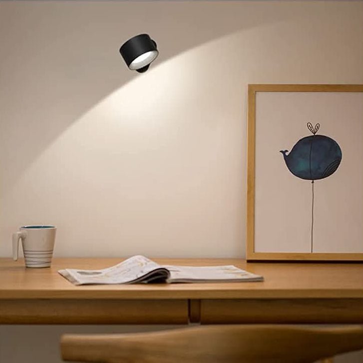 Rechargeable Wall Light, Battery Operated Wall Lights, Wireless Wall Sconce with Touch Dimming, 360 Rotating Night Light_03