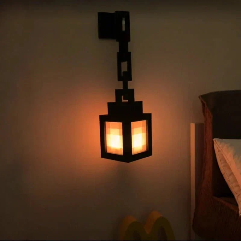 Rechargeable Night Light, Pixel LED Night Light for Bedroom and Desk, Nightstand Lamp, Mood Lighting for Game Room_04
