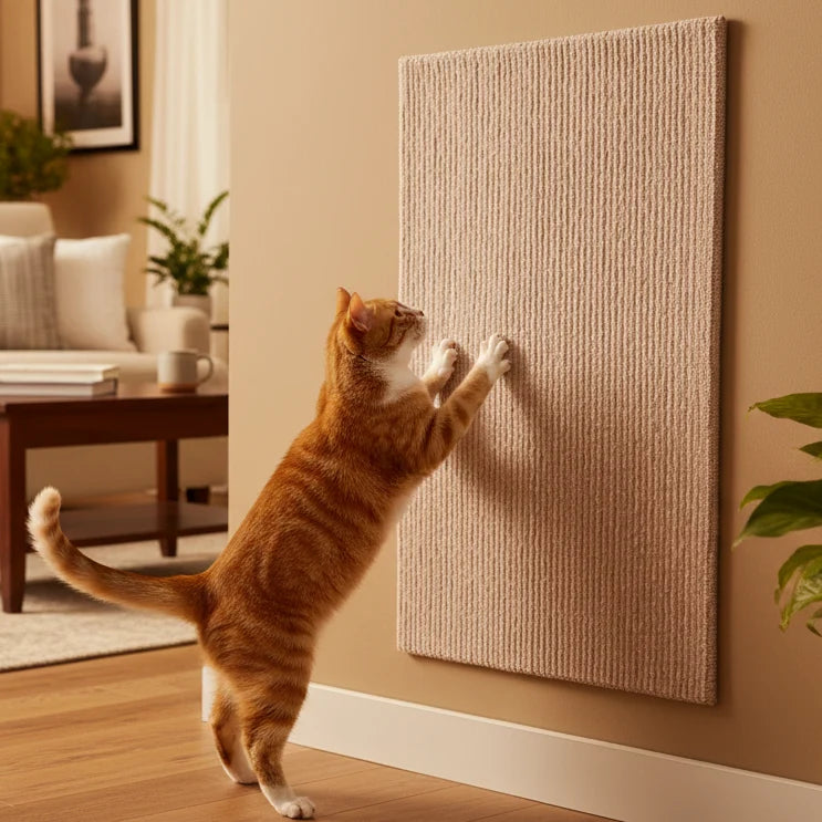 Cat Scratcher Mat, Cat Scratching Mat for Sofa and Furniture Protection, Sofa Protector for Cats, Scratch Mat in 3 Sizes