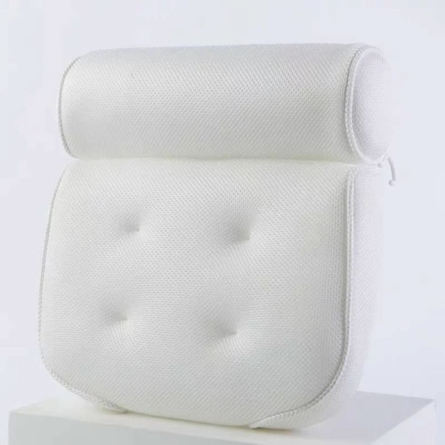 Bath Pillows, Ergonomic Bath Cushion for Neck and Shoulders – image 6