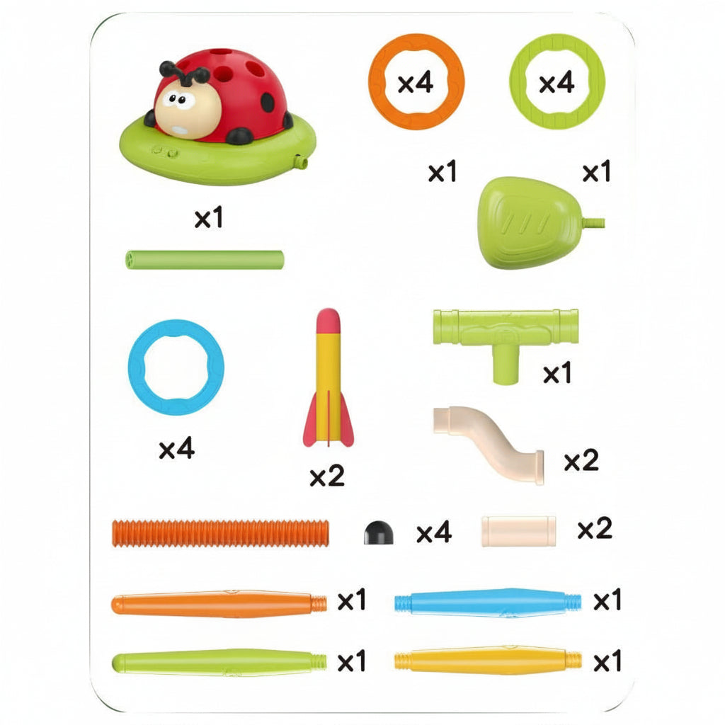 Outdoor Play Set 3 in 1, Skipping Rope, Ring Toss and Stomp Rocket, Garden Toys and Garden Games, Toys for 3 Year Olds_05