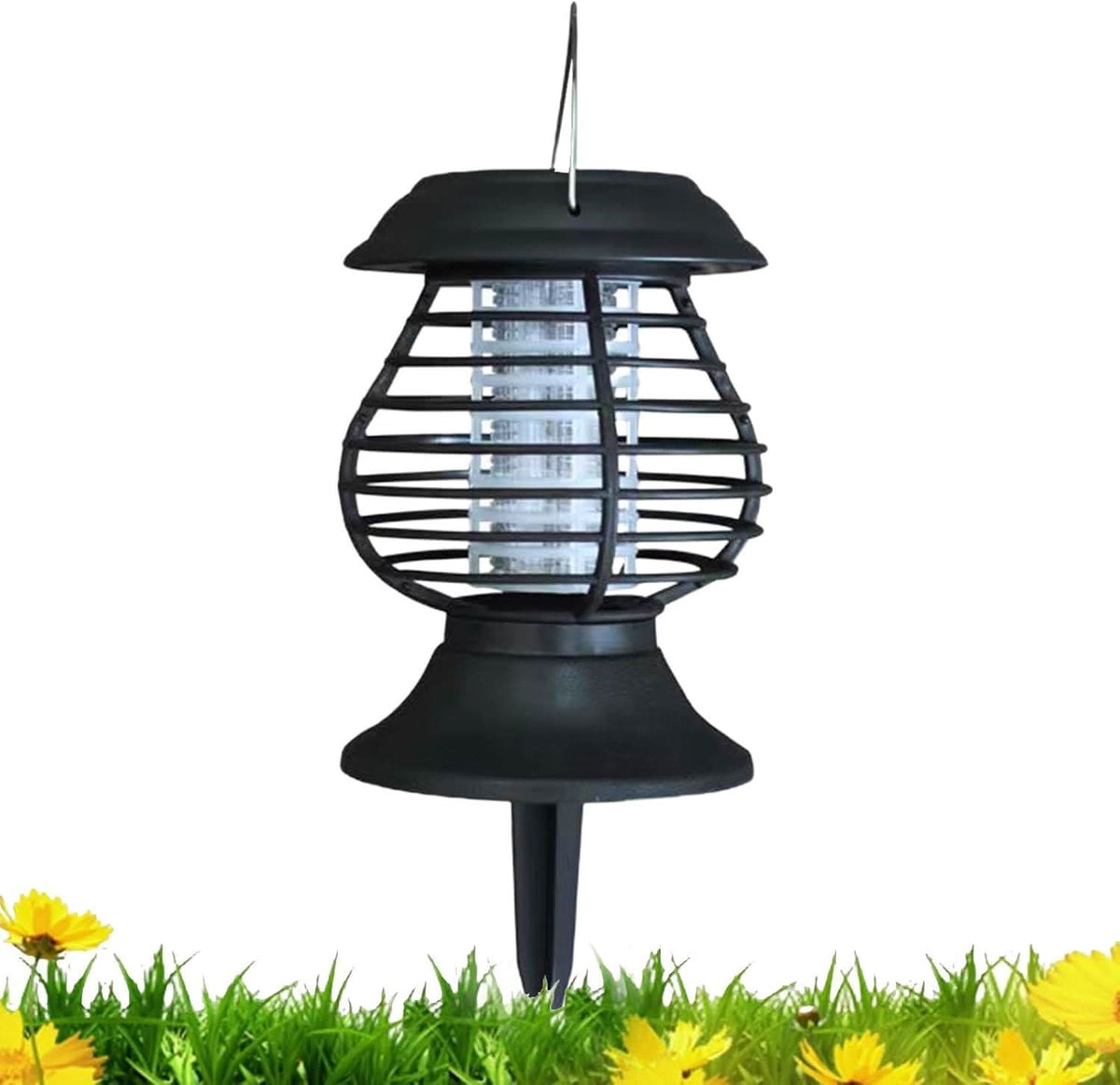 Solar Mosquito Lamp with UV LED for Garden and Balcony, Garden Insect Control, Outdoor Mosquito Lamp for Camping_05