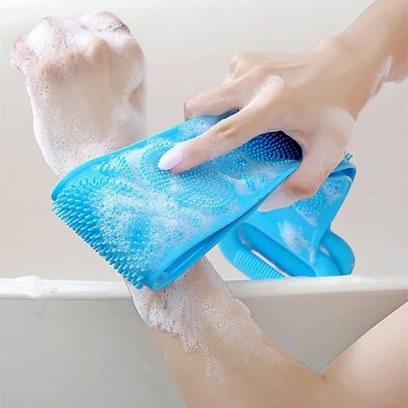 Silicone Body Scrubber for Bath, Exfoliating Scrubber and Body Brush, Shower Scrubber, Bath Accessories for Smooth Skin_00