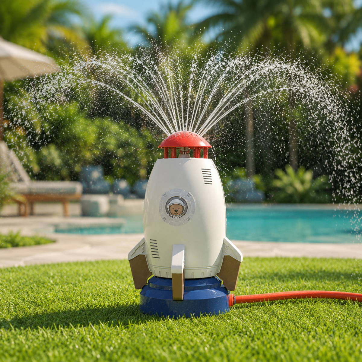 Outdoor Toys, Kids Water Sprinkler Toy with 360 Degree Rotation, Garden Toys for 3 Year Olds and Summer Water Play_04