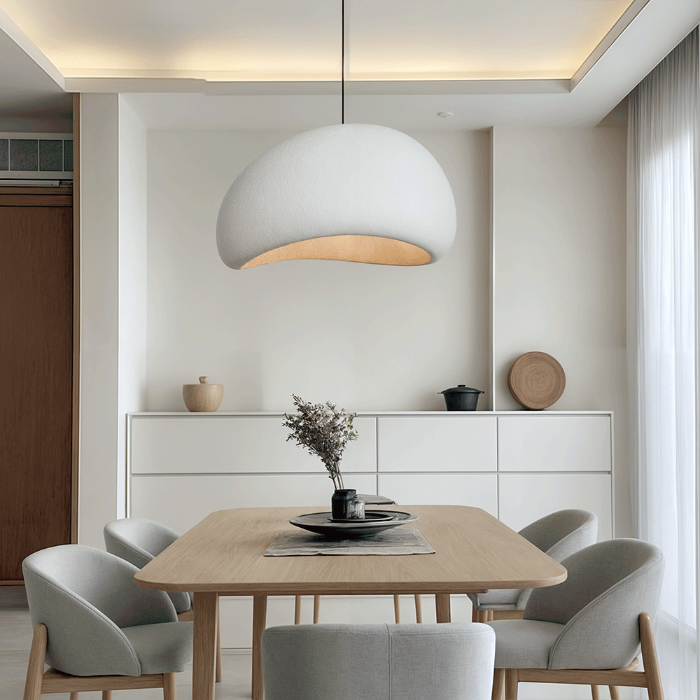 Pendant Ceiling Lights, Dimmable Pendant Light with E27 LED Bulb, Modern Hanging Light Fitting for Living Room Lighting_04