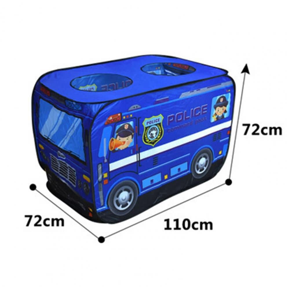 Kids Playhouse, Indoor Childrens Play Tent for Role Play, Fire Engine and School Bus Kids Tent, Toys for 3 Year Olds_05