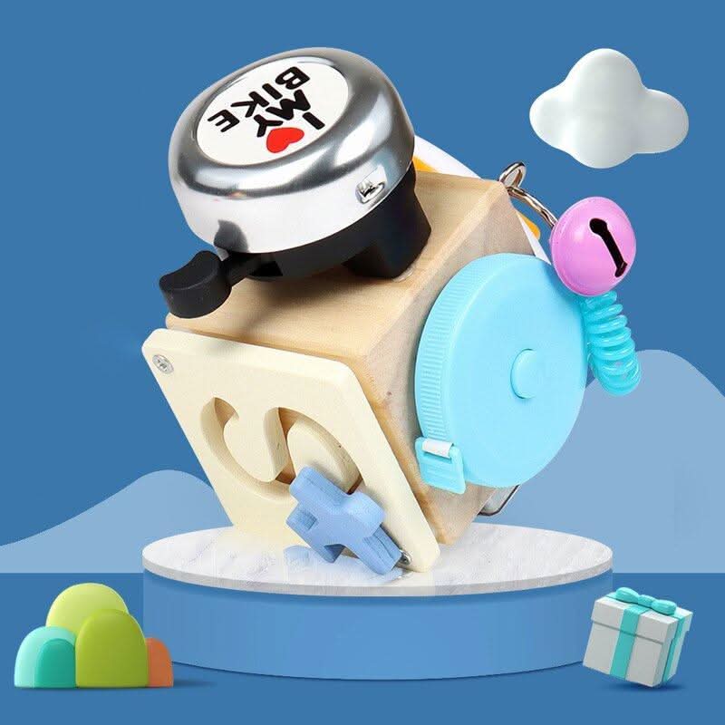 Wooden Activity Cube, Baby Toys for 1 Year Old, Interactive Wooden Toys, Travel Toys for Fine Motor Skills_06
