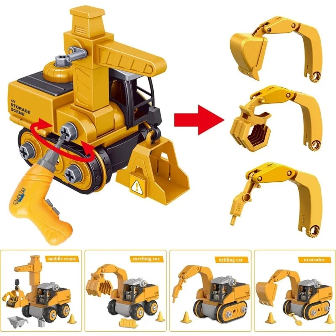 Toy Tool Set for Kids from 3 Years – image 7
