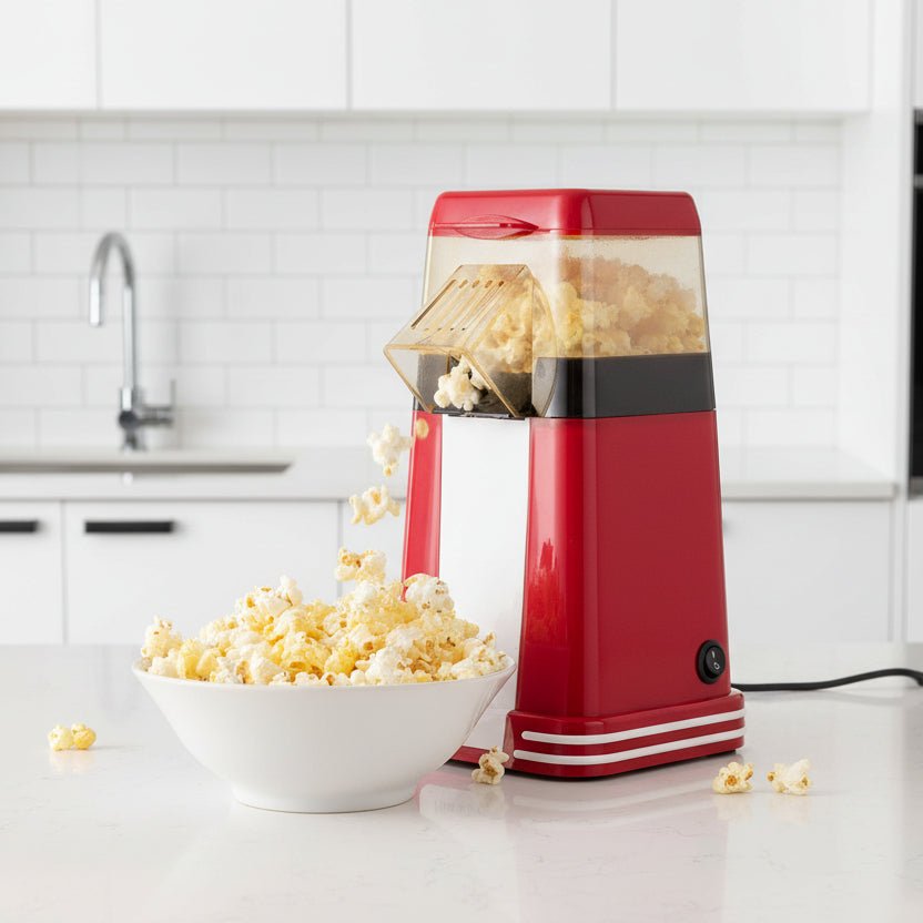 Popcorn Maker Machine, Classic Popcorn Machine for Home Movie Nights and Parties, Compact Aluminium Alloy Popcorn Popper_01