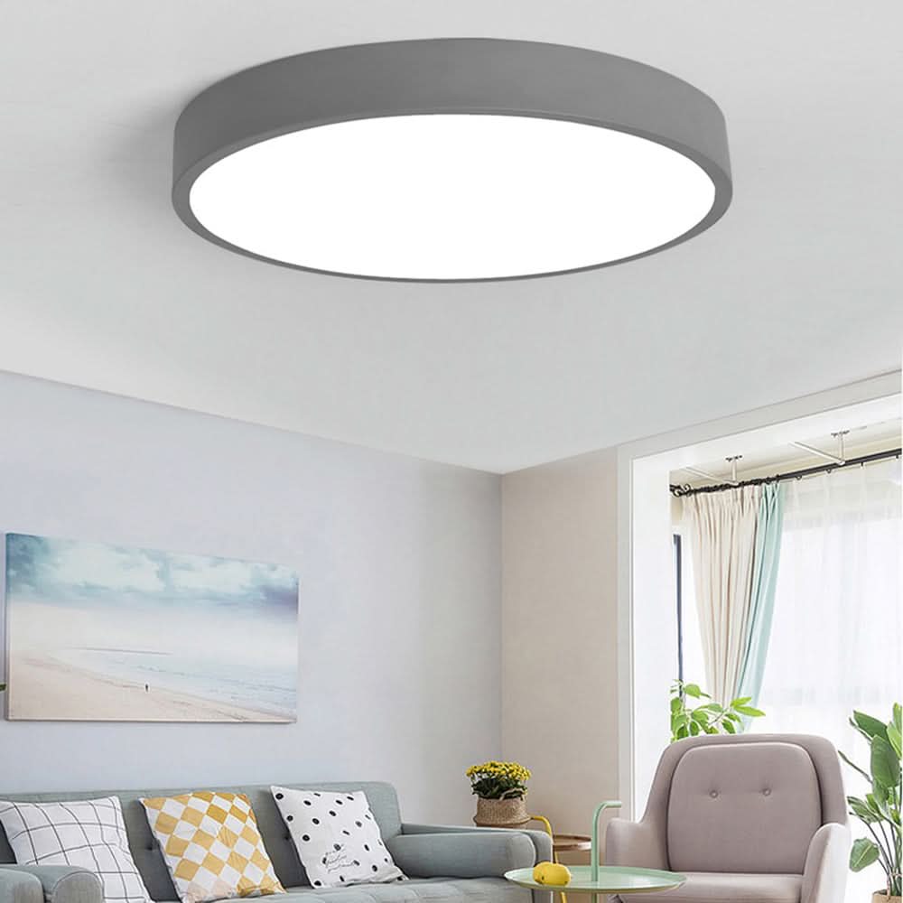 LED Ceiling Lights, Modern Ceiling Lamp for Bedroom and Office, Hallway Ceiling Light 30 to 50 cm in 5 Colours_09