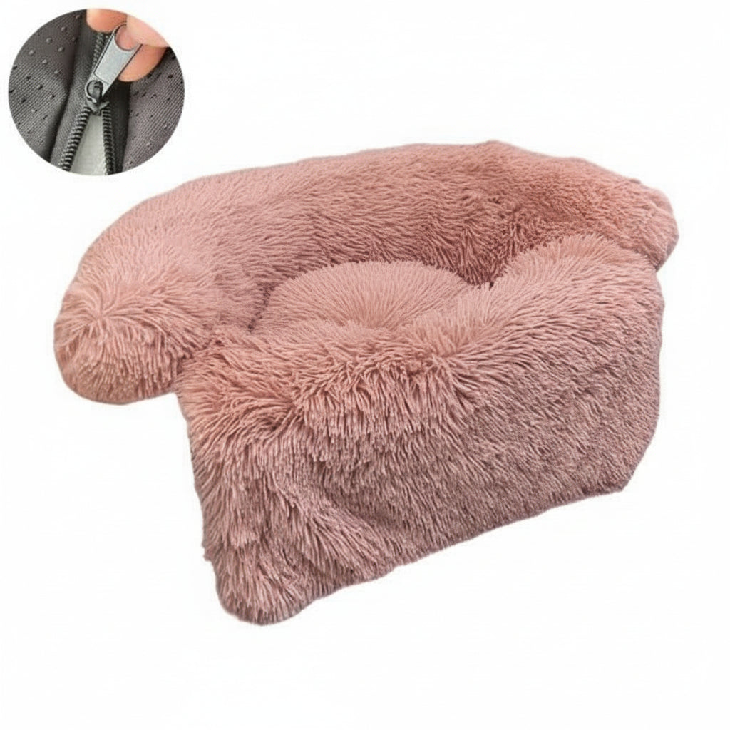 Fluffy Dog Beds Small to Extra Large, Cat Bed, Washable Dog Blanket with PP Cotton Filling, Large Dog Bed 110 x 90 cm_07