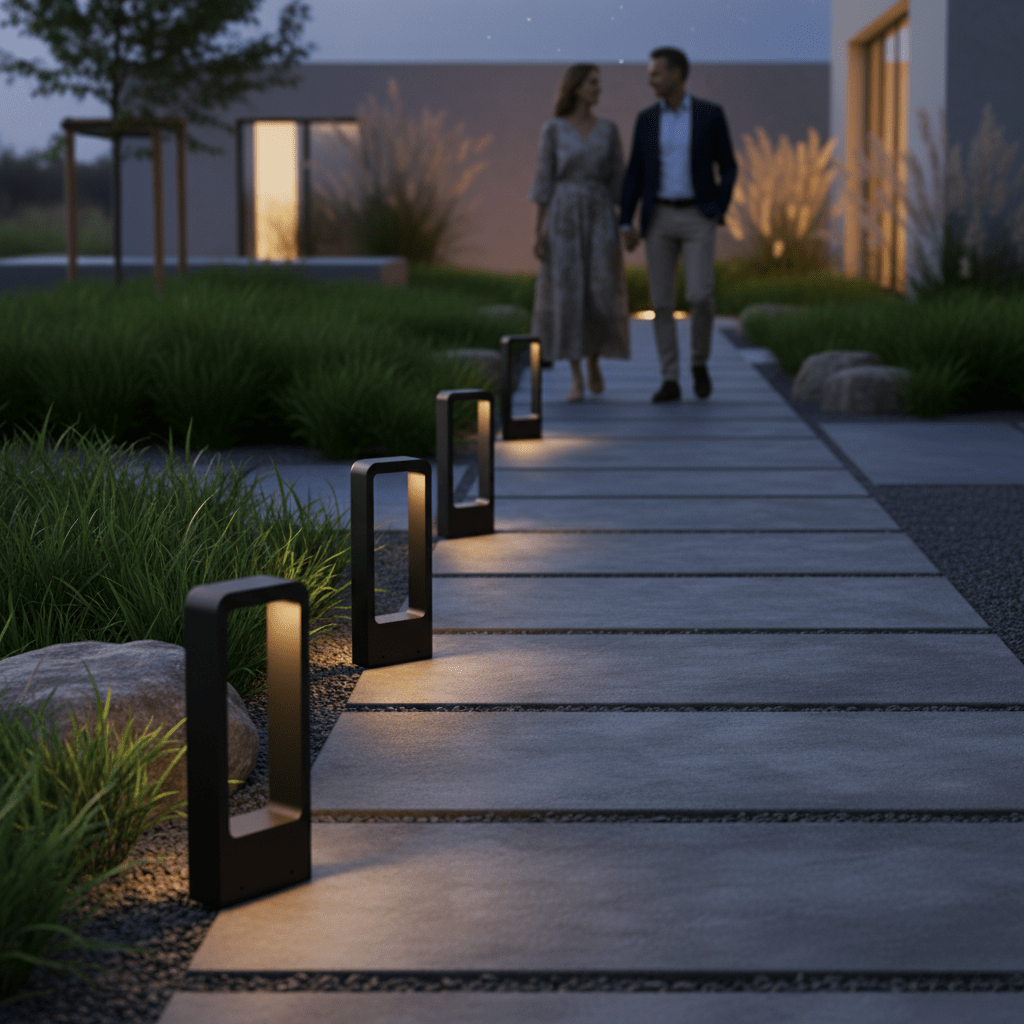 Outdoor Garden Lights, LED Driveway Lights for Paths and Flower Beds