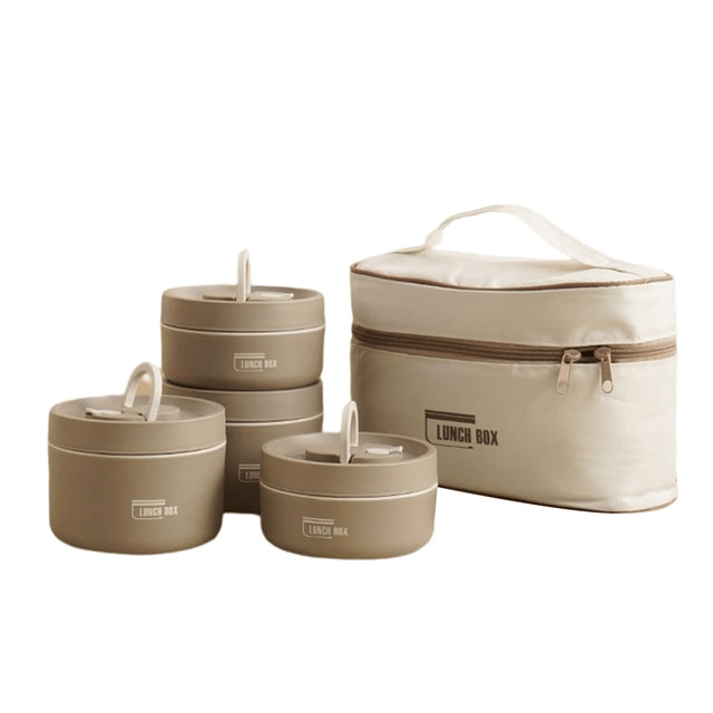 Insulated Lunch Box, Stainless Steel Lunch Box with Thermal Carry Bag – image 16