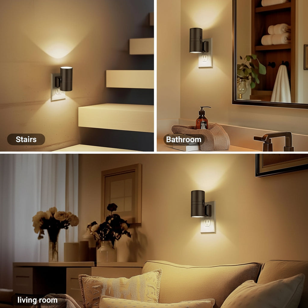 LED Night Lights with Dusk to Dawn Light Sensor, Energy Saving – image 5