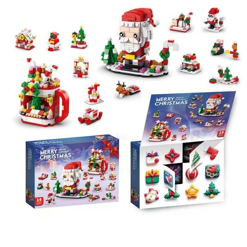 Kids Advent Calendar with 12 Building Blocks, Christmas Advent Calendar – image 12