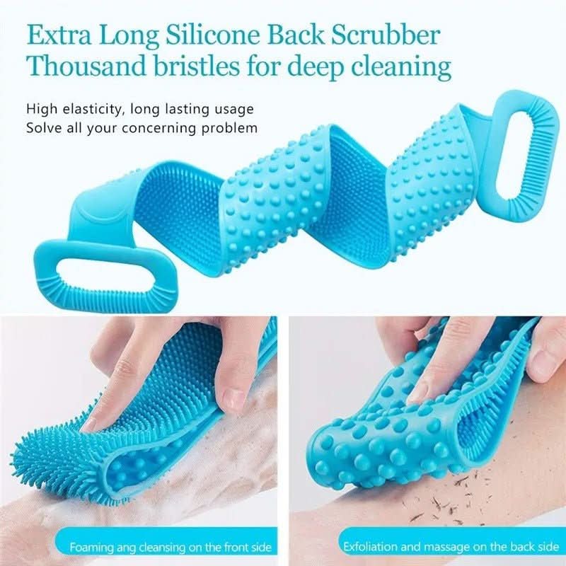 Silicone Body Scrubber for Bath, Exfoliating Scrubber and Body Brush, Shower Scrubber, Bath Accessories for Smooth Skin_04
