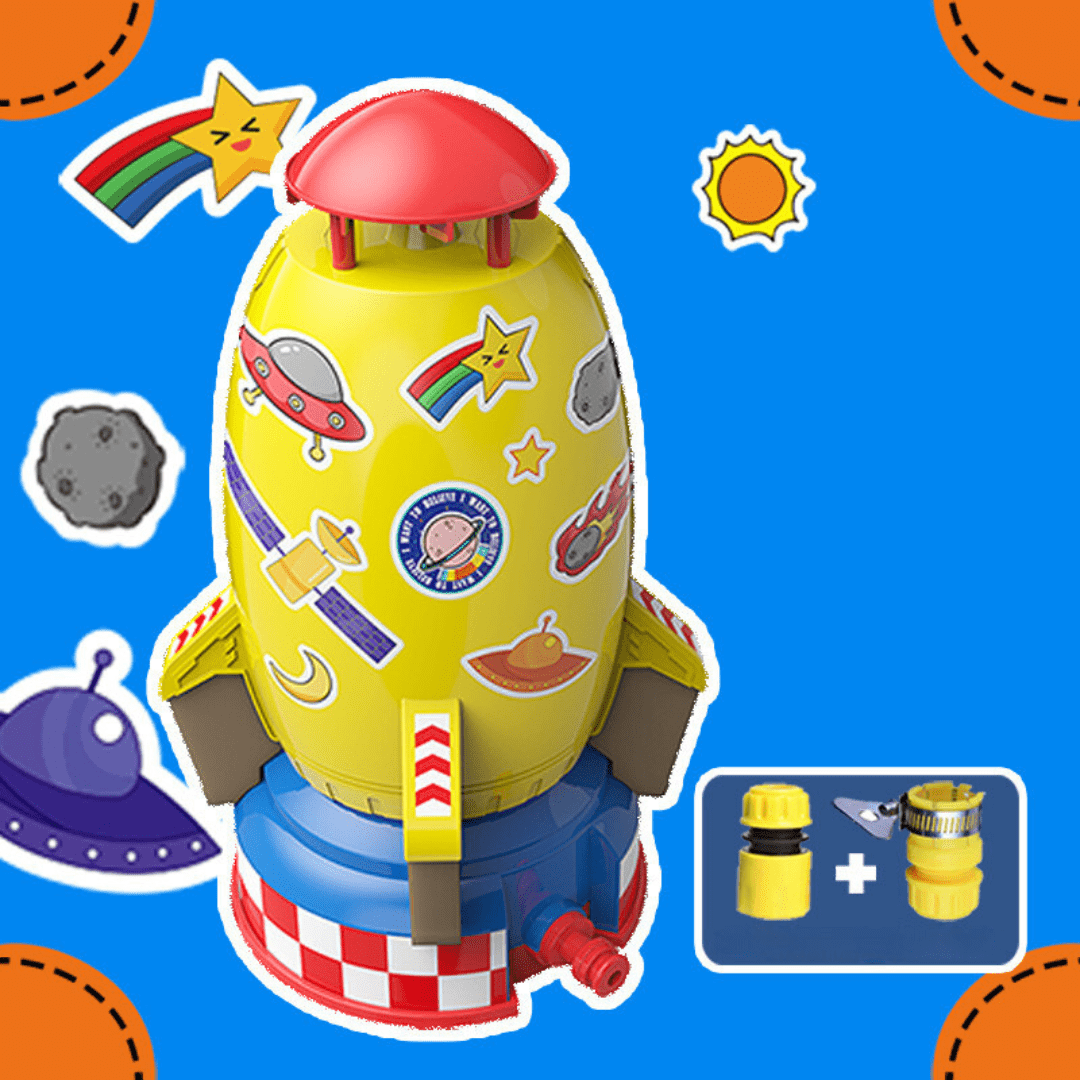 Outdoor Toys, Water Rocket Toy for Garden and Beach, Water Toys for Outdoor Play, Garden Toys for Kids