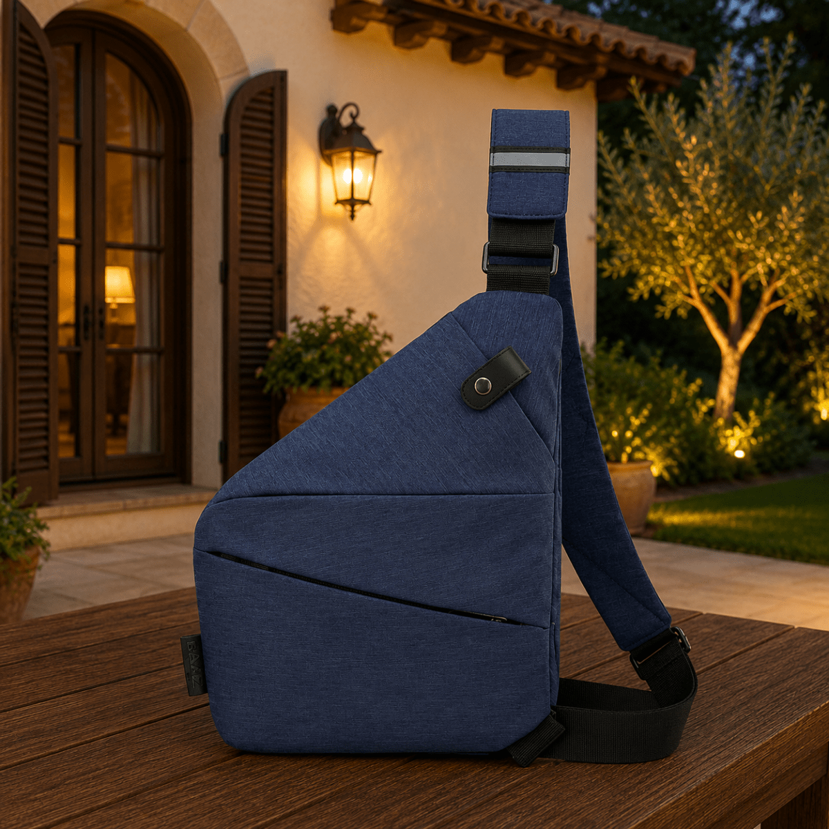 Anti Theft Crossbody Bag, Water Repellent Travel Crossbody Bag