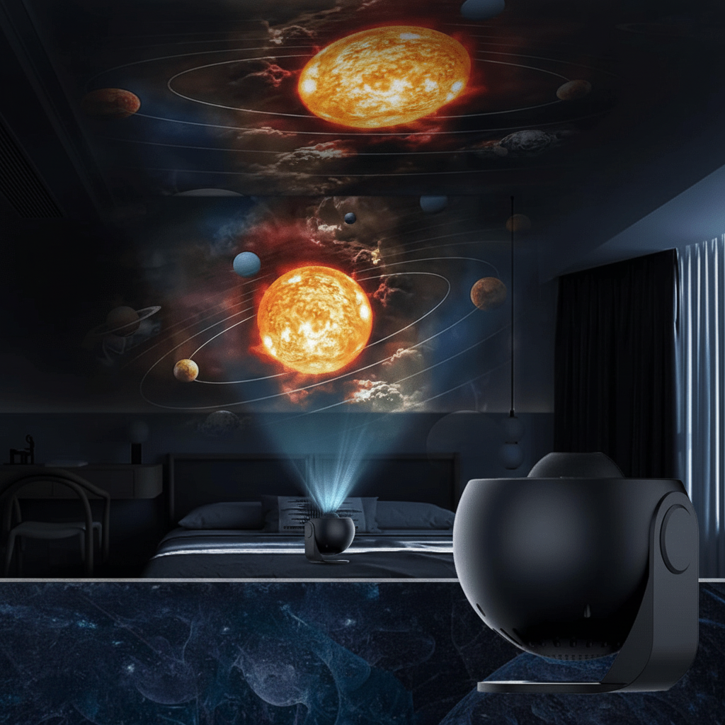 Nebula Projector, Galaxy Projector Light with 13 HD Discs and Timer, Star Projector for Bedroom and Kids Room