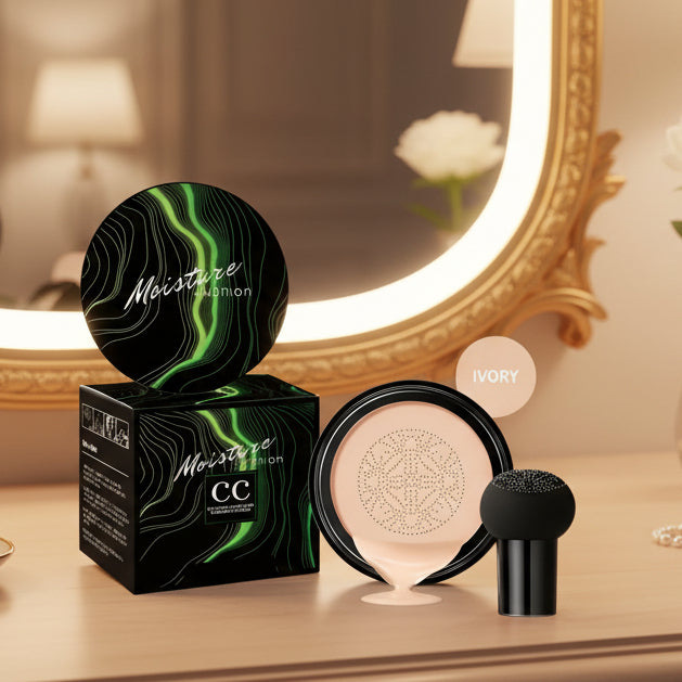 Cream Foundation, Lightweight Foundation for Dry Skin and Oily Skin, Moisturising Foundation with Natural Finish