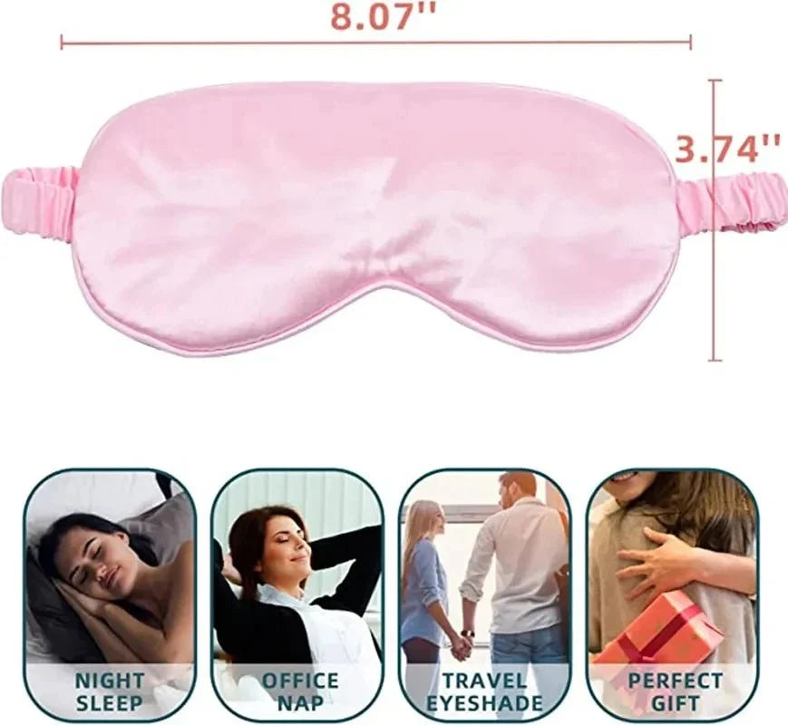 Eye Mask for Sleeping, Lightweight Silky Sleep Mask, Adjustable Sleep Mask for Travel and Meditation_05