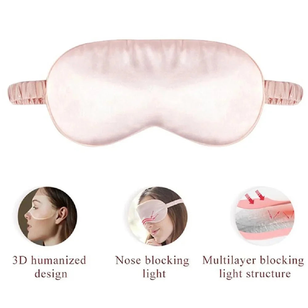 Eye Mask for Sleeping, Lightweight Silky Sleep Mask, Adjustable Sleep Mask for Travel and Meditation_03