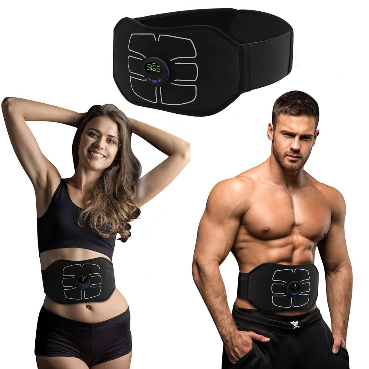 EMS Abs Belt, EMS Muscle Stimulator with 6 Modes – image 4