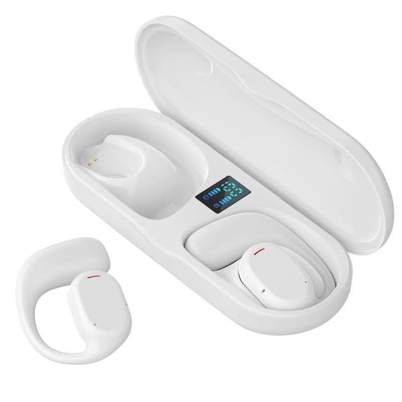 Wireless Earbuds, Open Ear Wireless Earphones with Mic, Bluetooth Headphones for Running, Wireless Headphones for Sports
