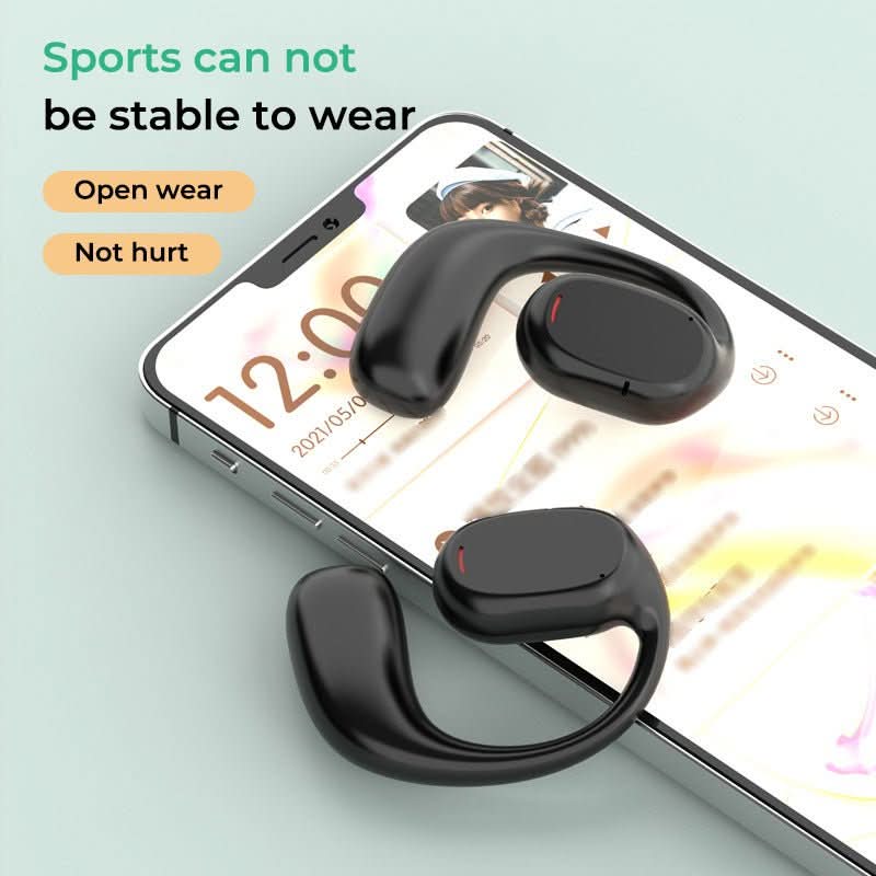 Wireless Earbuds, Open Ear Wireless Earphones with Mic, Bluetooth Headphones for Running, Wireless Headphones for Sports_03