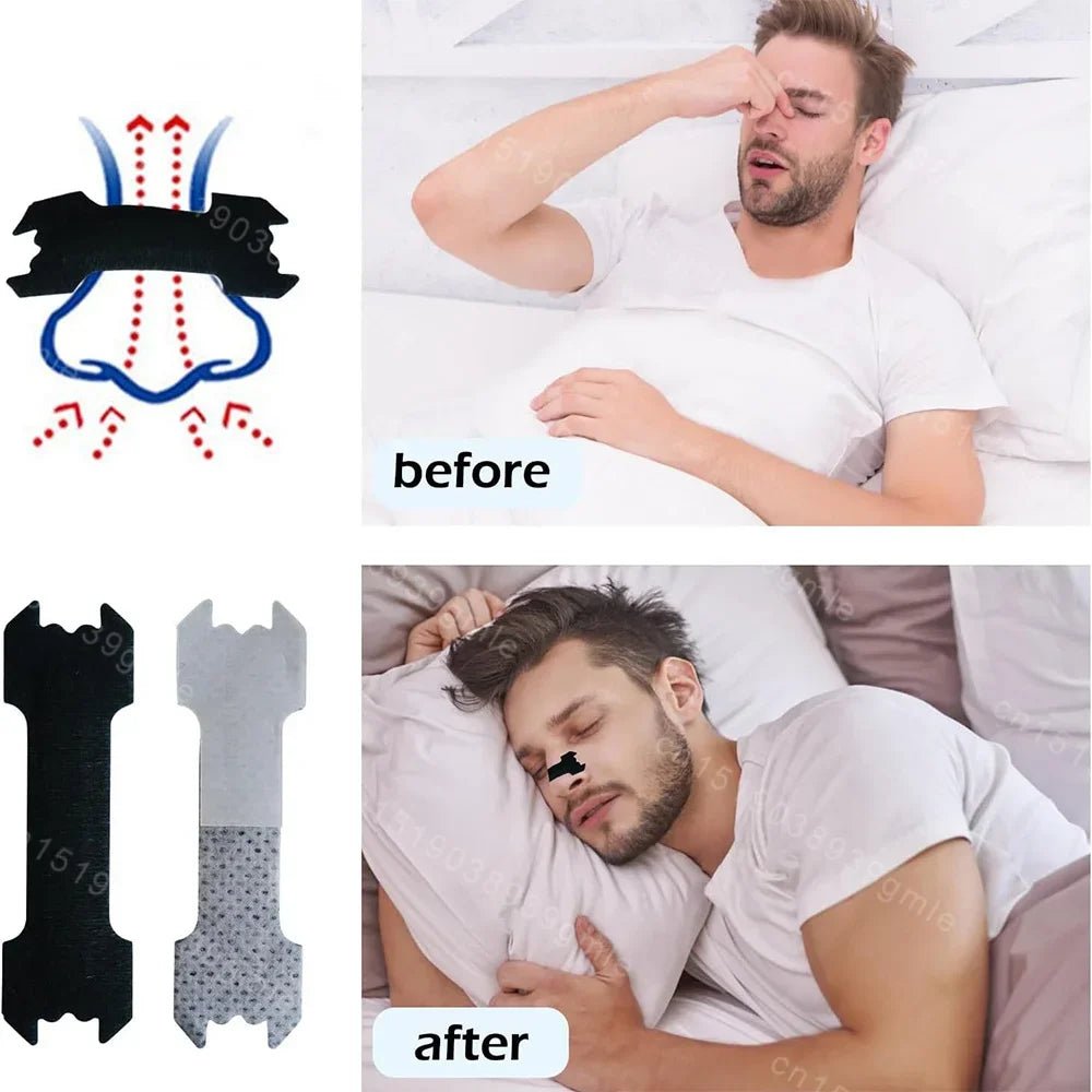 Anti Snoring Nasal Strips, Snoring Nose Strips for Better Sleep – image 4