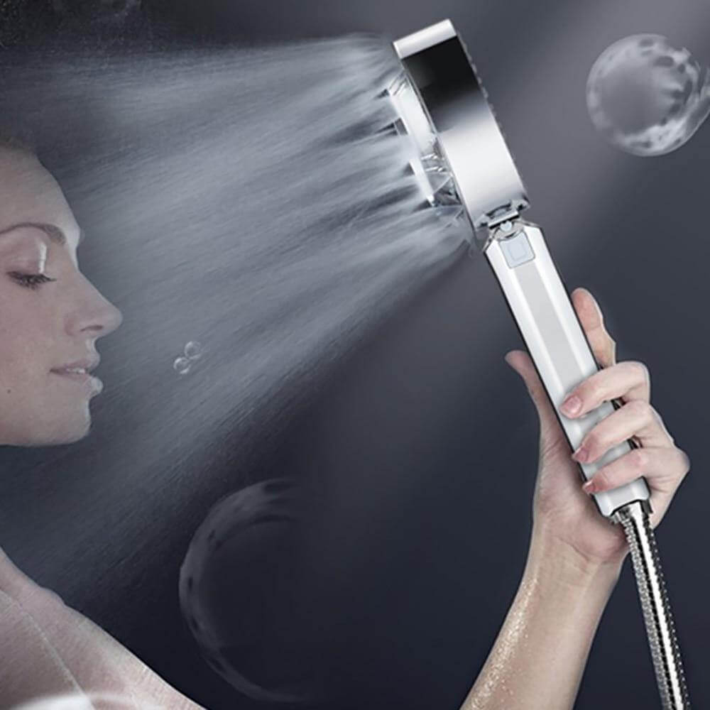 High Pressure Shower Head with Soap Dispenser, Double Sided Powerful Shower Head, Bathroom Accessories_06