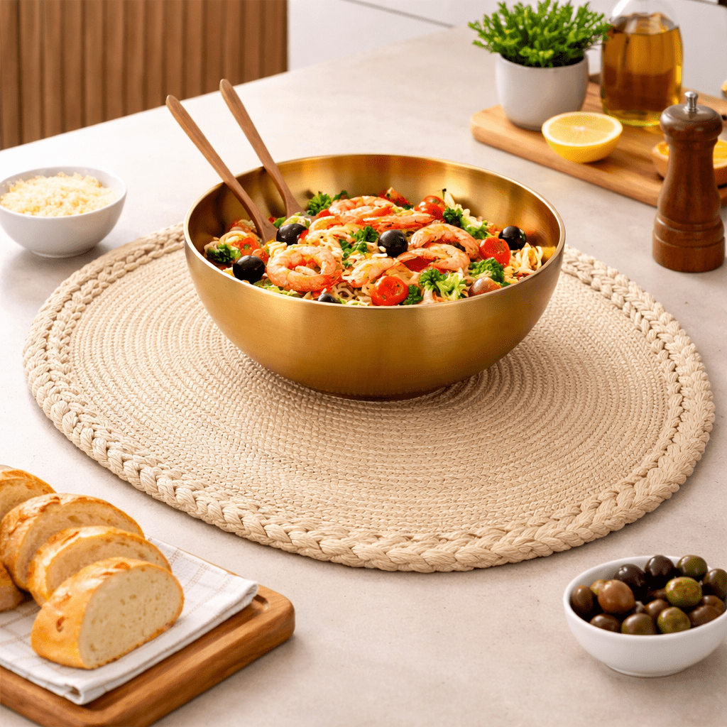 Pasta Bowl, Ramen Bowl in Gold – image 8