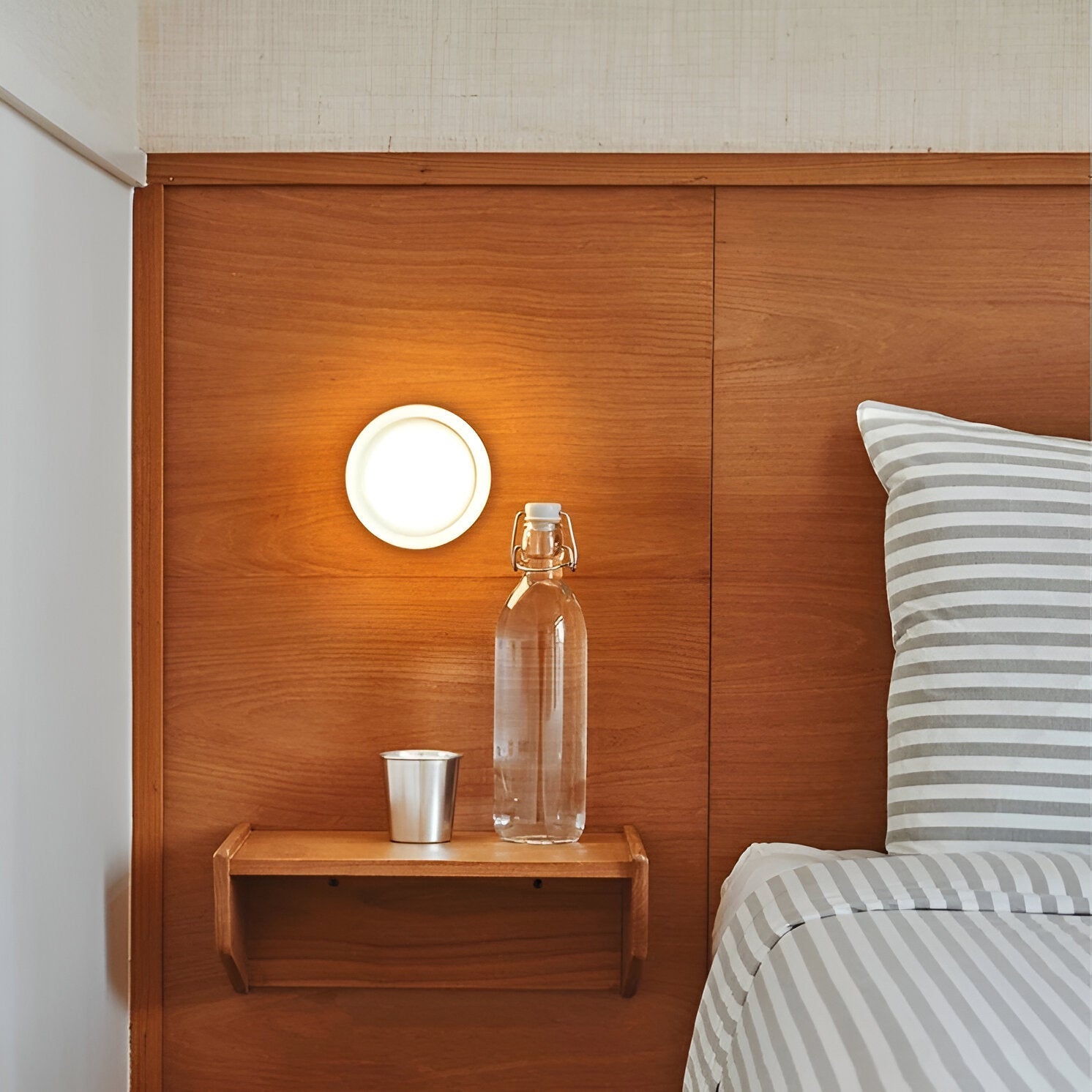Acrylux | Modern Adjustable LED Wall Sconce with Textured Acrylic Shade 4