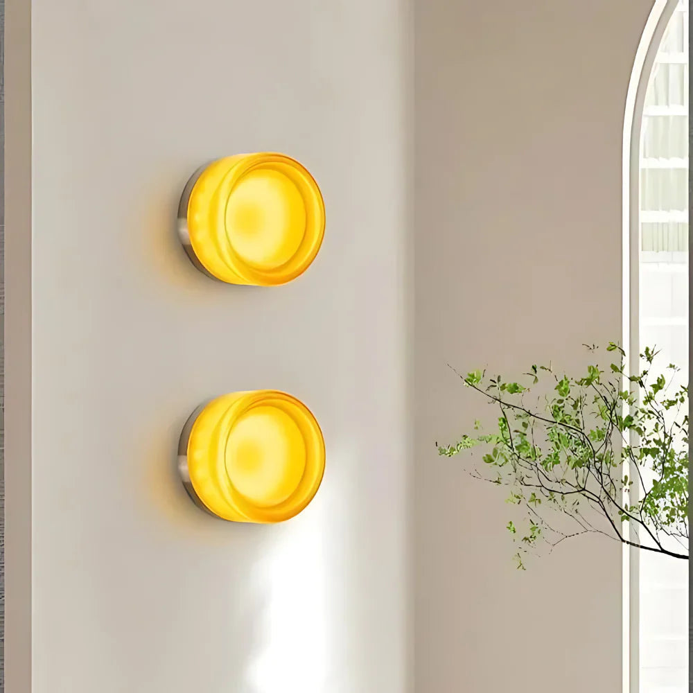 Acrylux | Modern Adjustable LED Wall Sconce with Textured Acrylic Shade 8