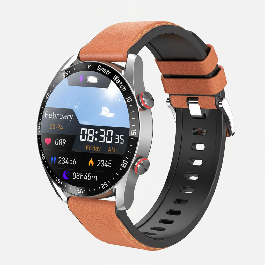 Active Life | Smartwatch with Heart Rate Monitor & Bluetooth Connectivity | Stylish Design for Fitness Tracking_04