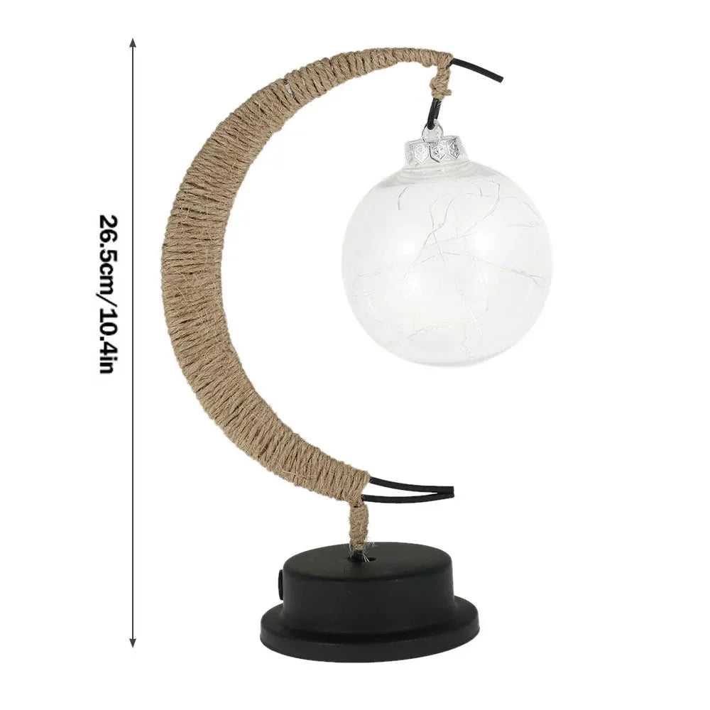 Battery Operated Table Lamp, Moon LED Lamp for Bedroom and Living Room, Bedside Lamps, Bedroom Lighting_06